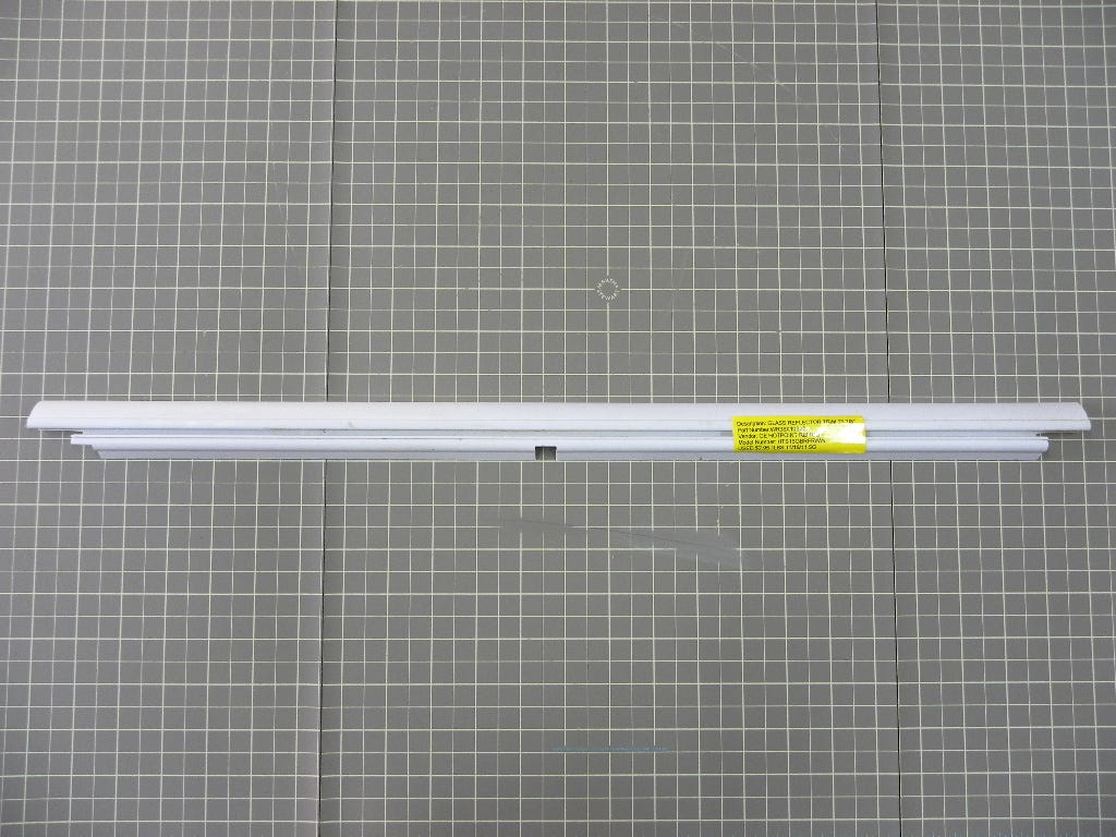 GE Refrigerator Glass Reflector Trim (23 7/8") WR38X10322