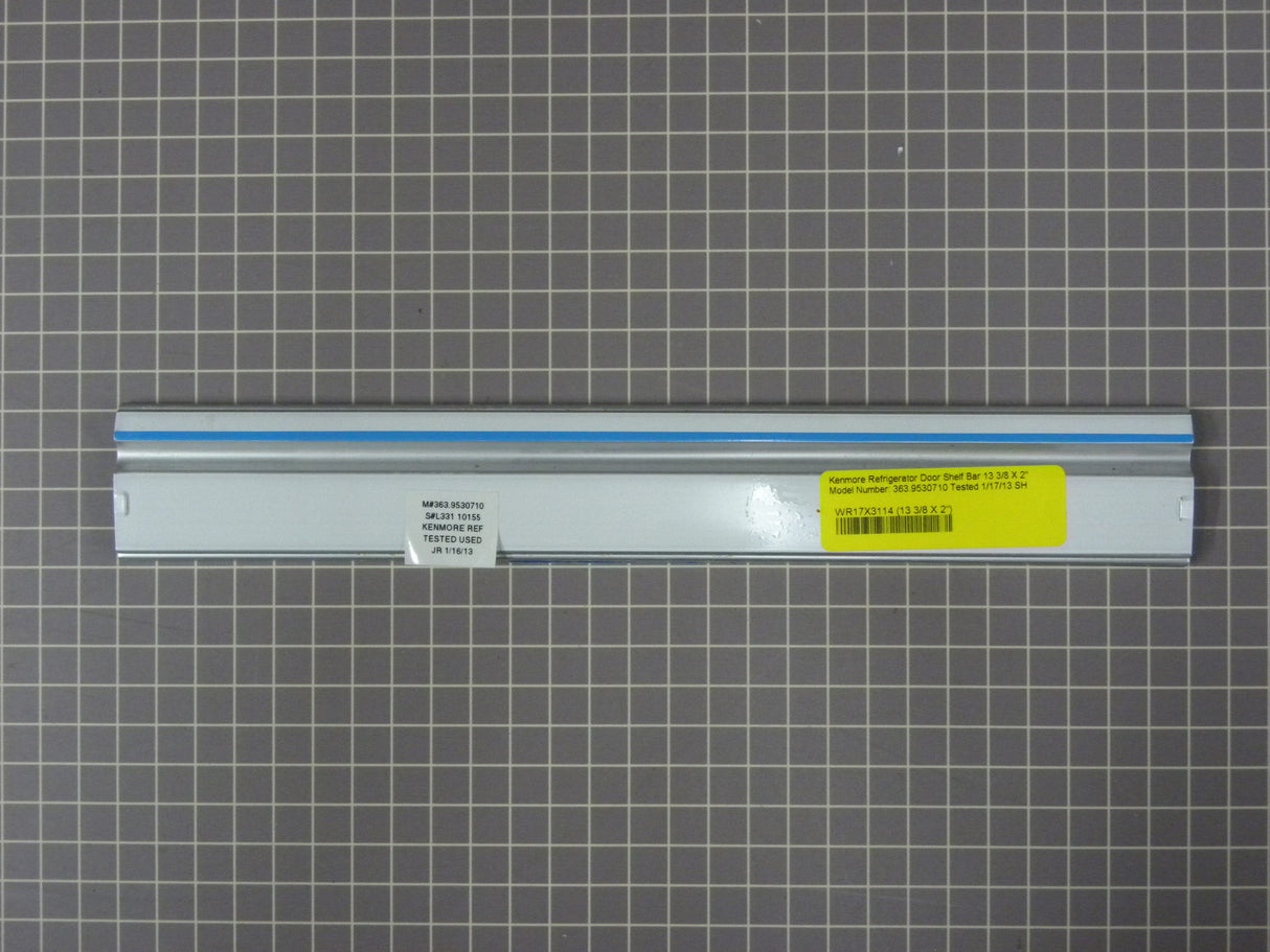 Kenmore Refrigerator Door Shelf Bar (13 3/8" x 2") WR17X3114