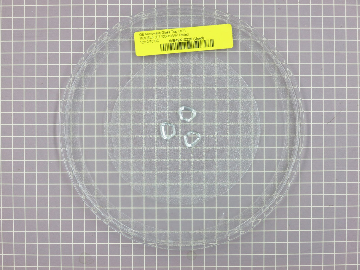 Glass Tray (10") WB49X10229