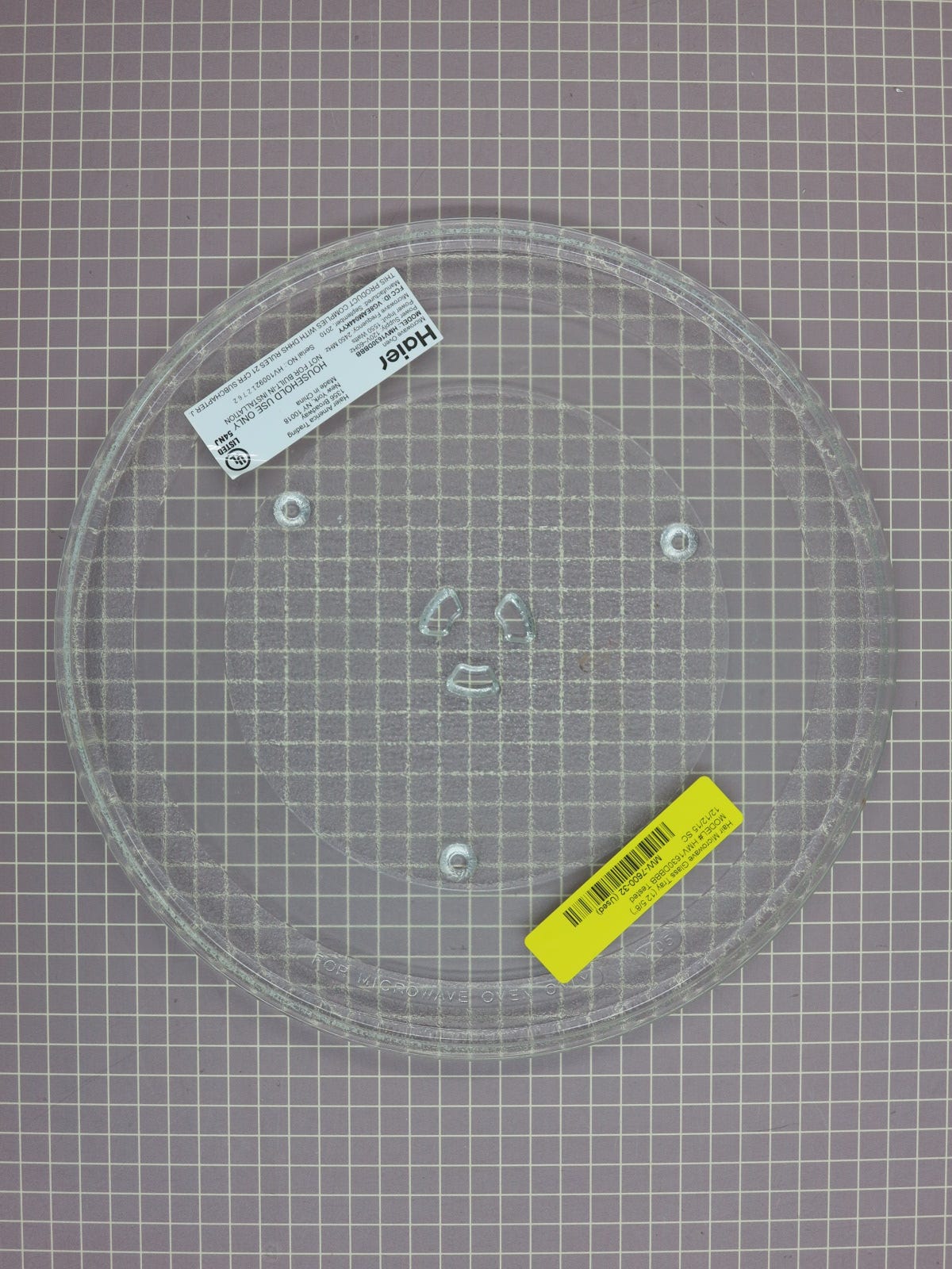 Glass Tray (12 5/8") MW-7600-32