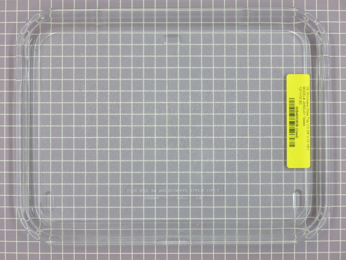Glass Tray (13 3/8" x 10 1/8") WB49X0636