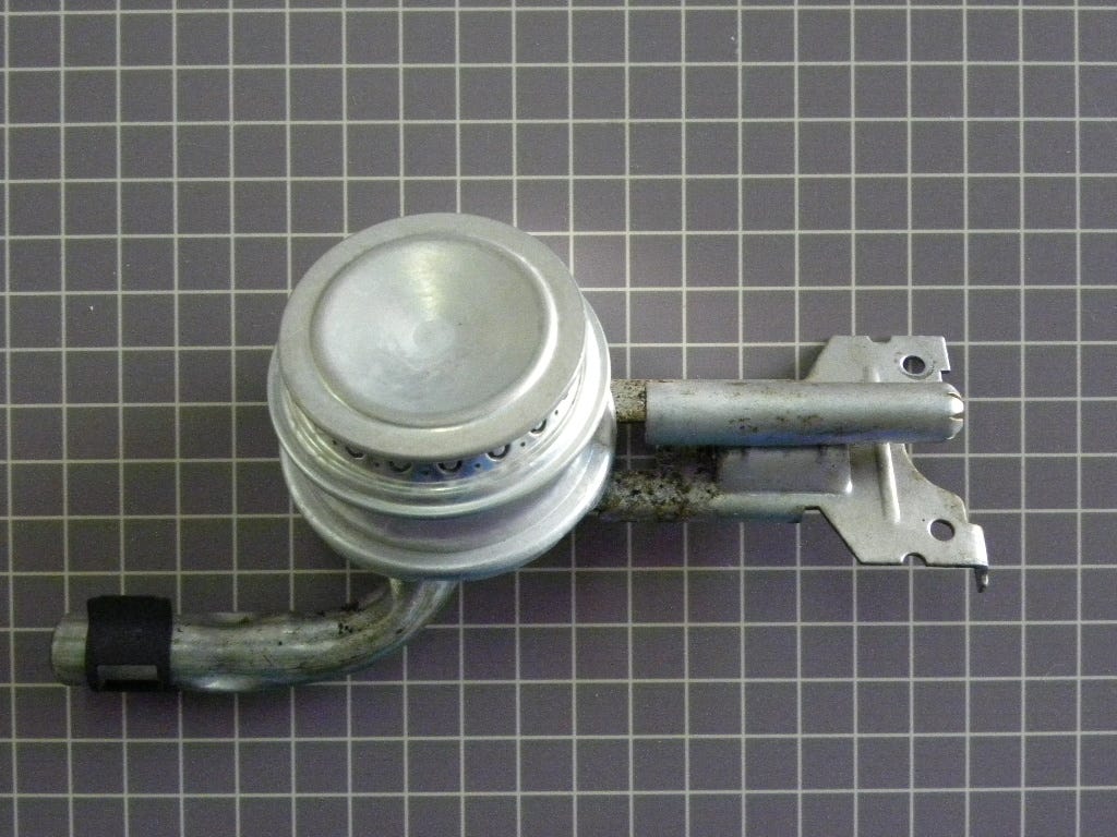 Electrolux Range Front Top Burner 316103800