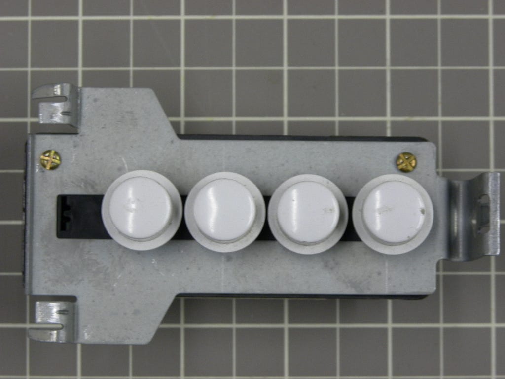 Electrolux Washer Speed Switch 131118100