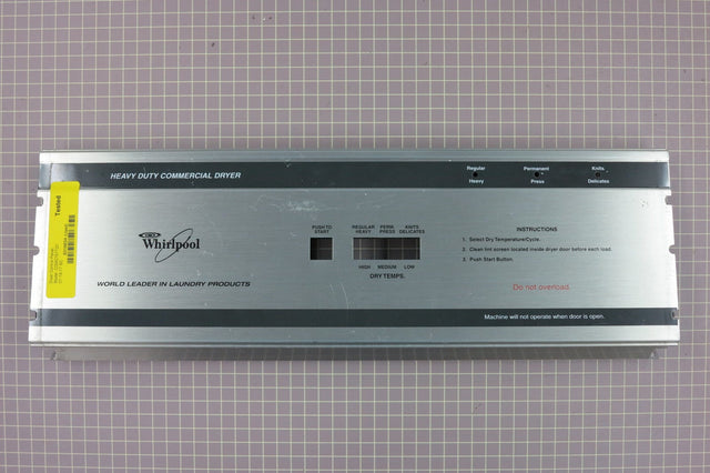 Control Panel 8316634