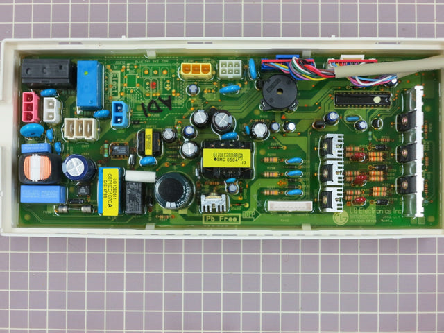 Main Control Board and Cover Protector WE04X10120