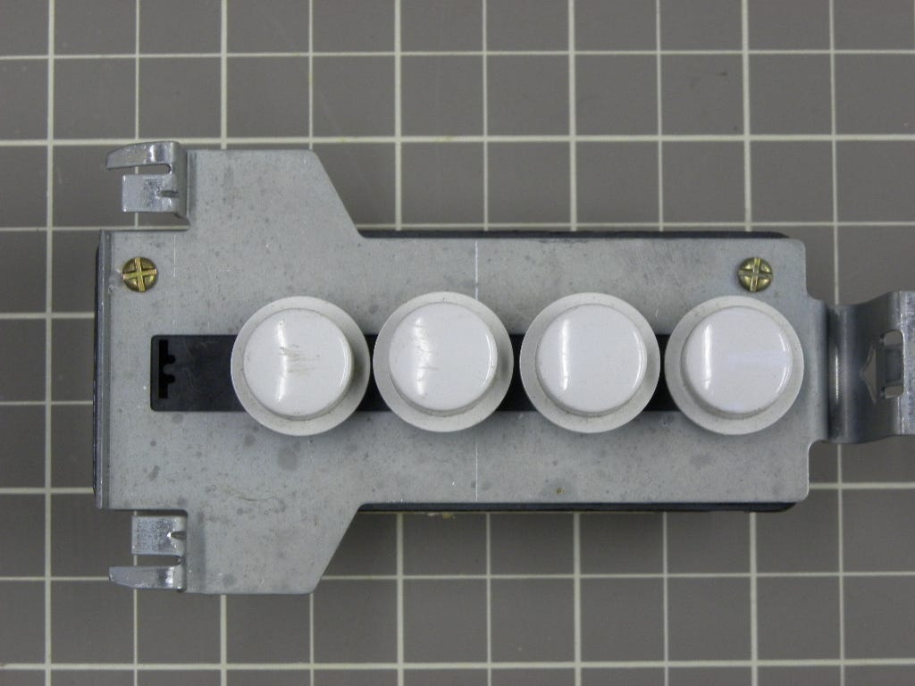 Electrolux Washer Option Switch 131169100