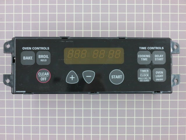 Control Board with Overlay WB27T10589