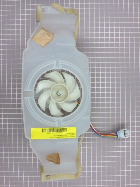 Evaporator Fan Motor WR60X10146