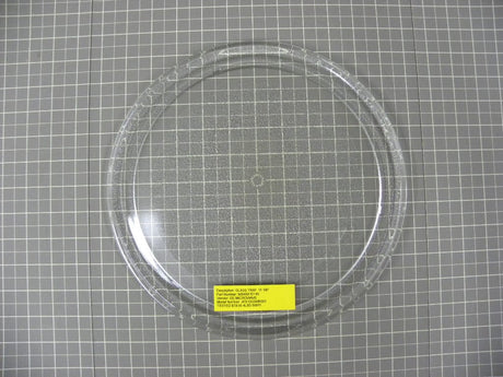 GE Microwave Glass Tray (11 1/8") WB49X10140