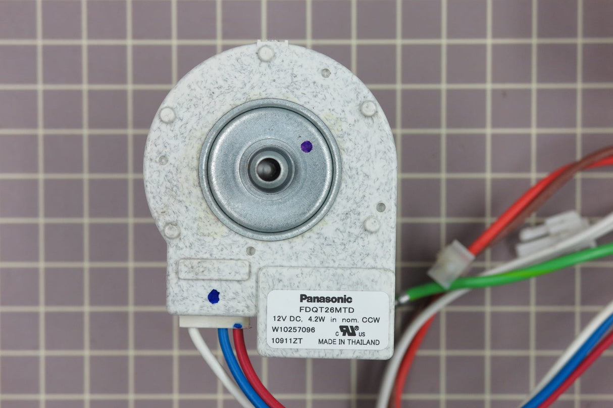 Evaporator Fan Motor W10257096