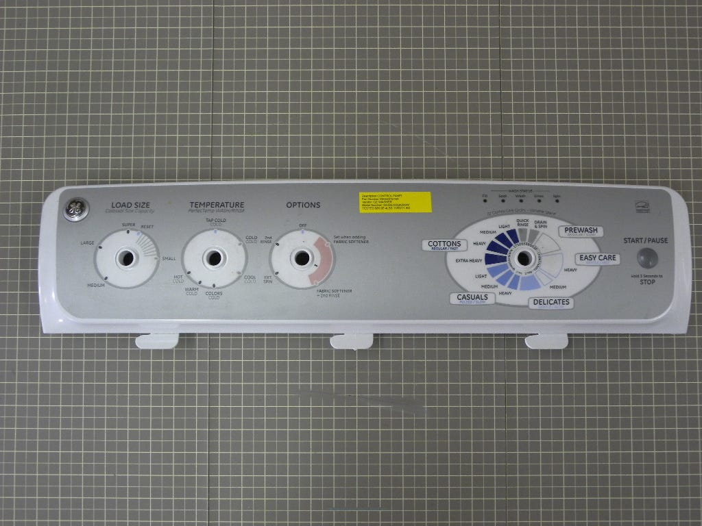 GE Washer Control Panel WH42X10764