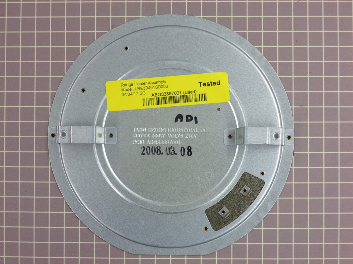 Heater Assembly AEG33897001