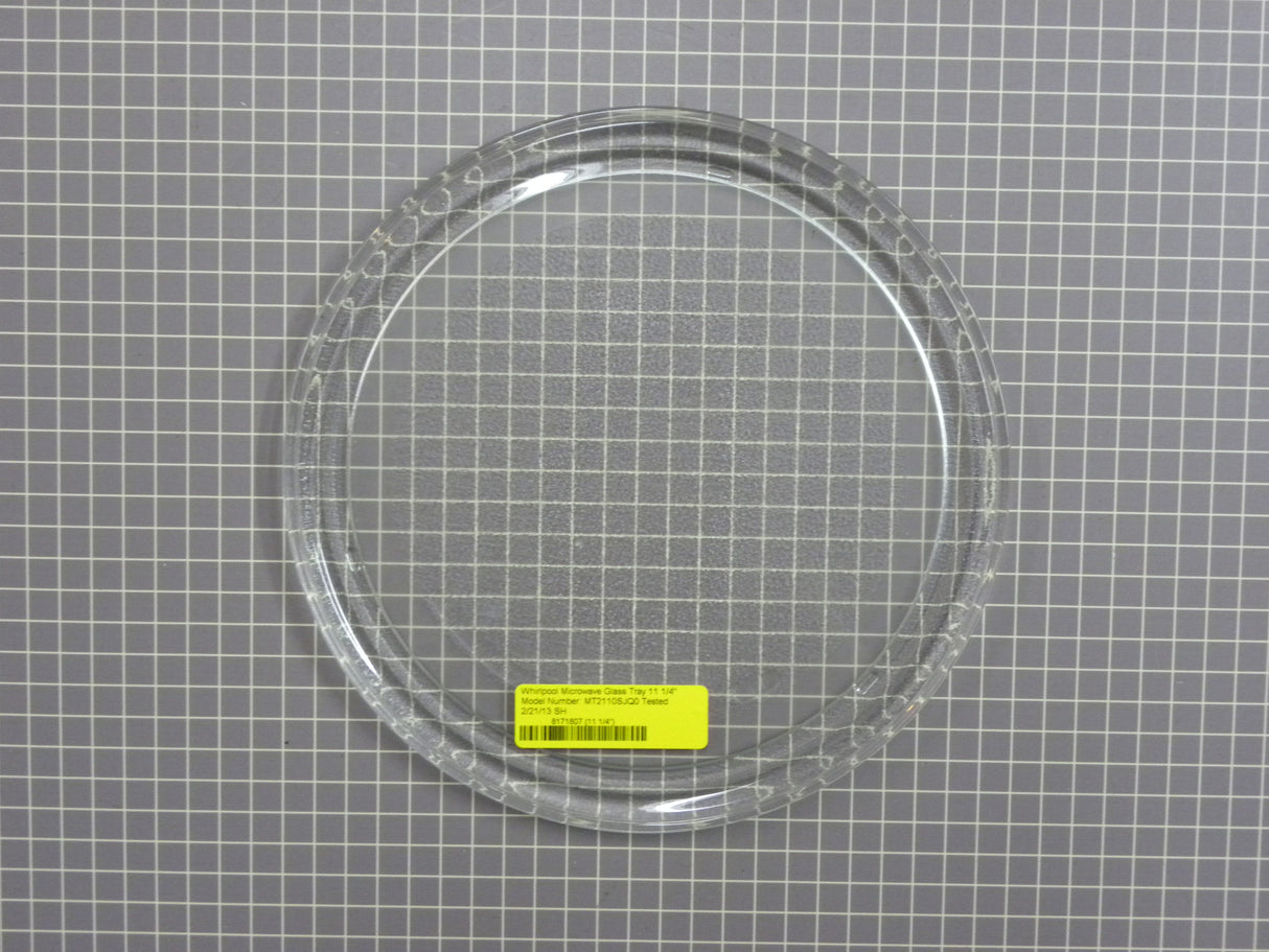 Whirlpool Microwave Glass Tray (11 1/4") 8171807