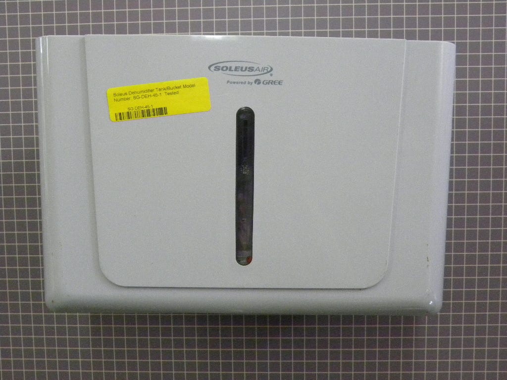 Soleus Dehumidifier Tank/Bucket SG-DEH-45-1
