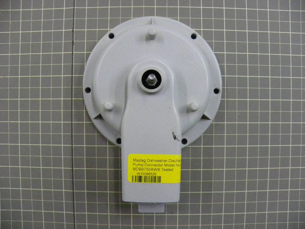 Maytag Dishwasher Discharge Housing/Pump Connector W10296525