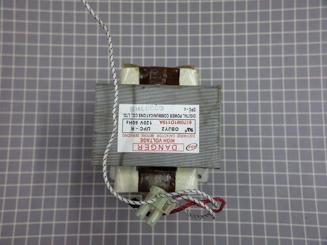LG Microwave HV Transformer 6170W1D119E