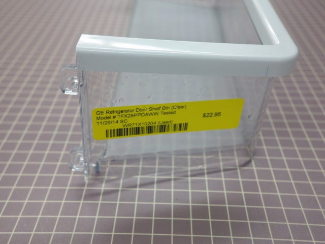 Door Shelf Bin (Clear) WR71X10204