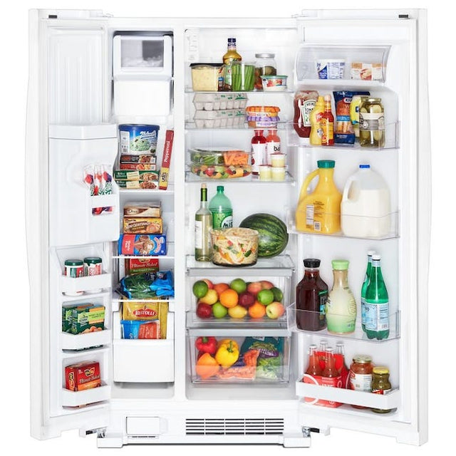 Whirlpool 36-inch Wide Side-by-Side Refrigerator - 24 cu. ft. WRS315SDHW