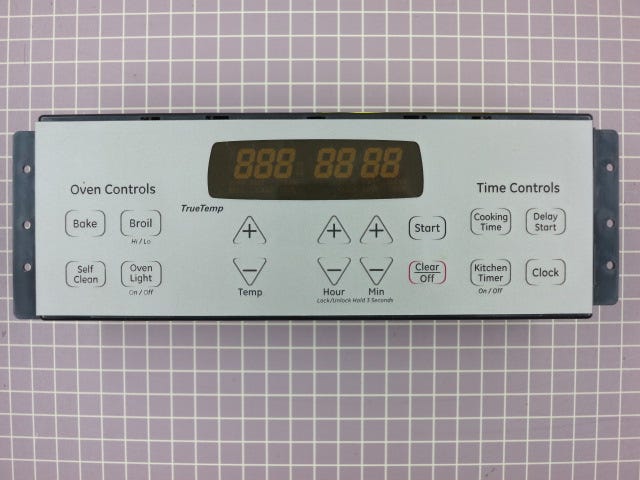 Control Board With Face-Plate WB27T11230