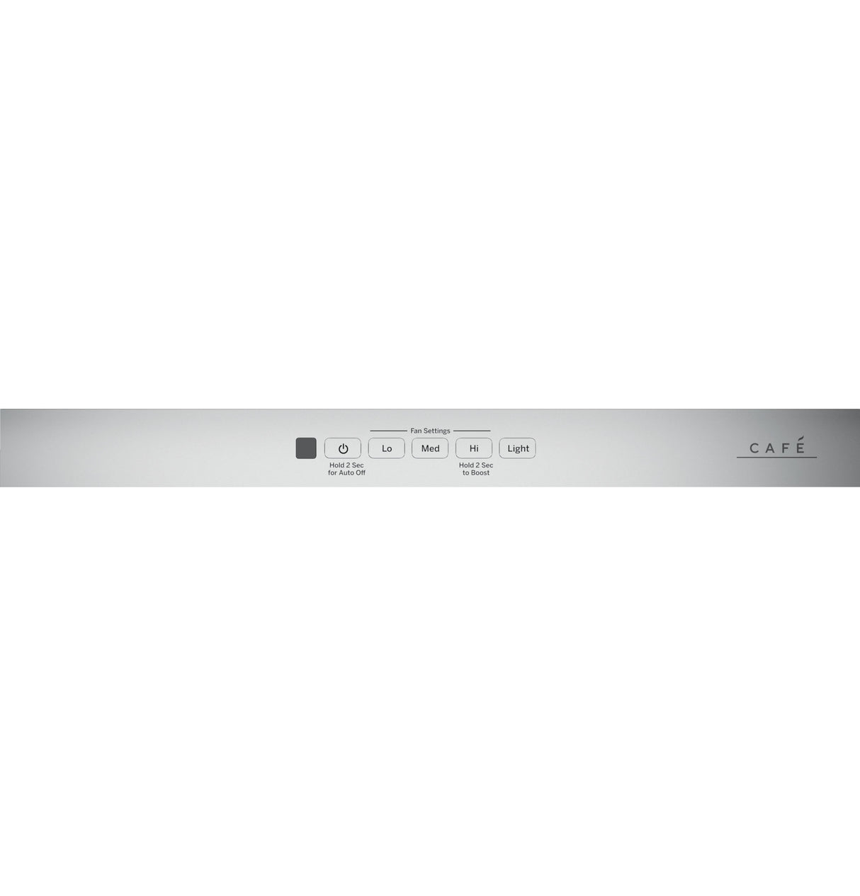 Café 36" Wall-Mount Glass Canopy Chimney Hood CVW73612MSS