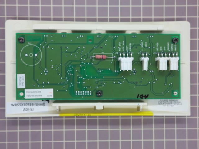 GE Refrigerator Interface Dispenser ASM (Bisque) WR55X10516
