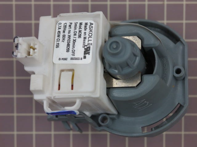 W10879262 Dishwasher Circulation Pump Motor W11612326, W10805386