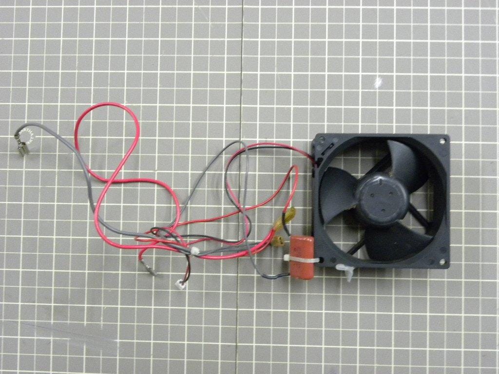 Whirlpool Microwave Motor Fan & Capacitor 8184875