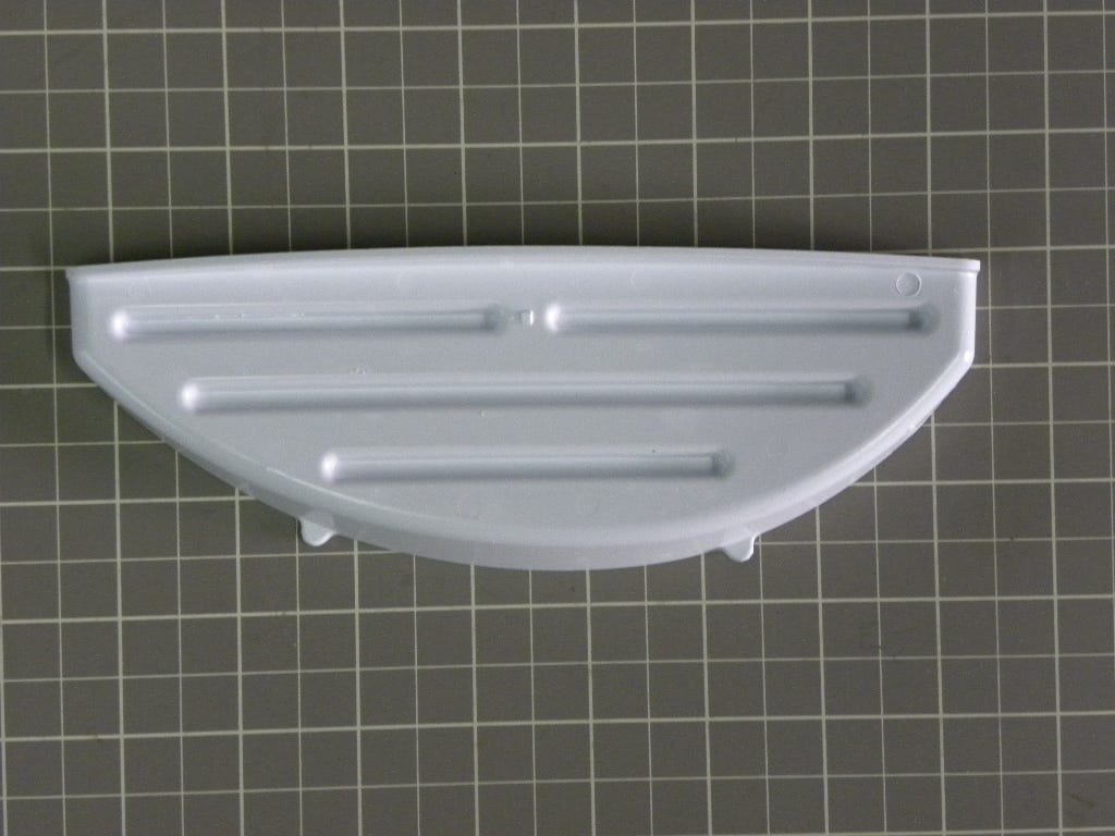 Whirlpool Refrigerator Dispenser Sump (White) 67006394