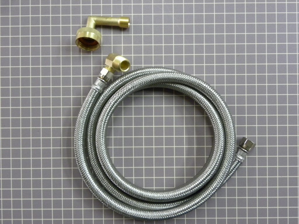 6' Stainless Steel Fill Hose (2 Fitting) 41045-LAL