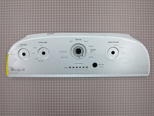 Control Panel W10468410