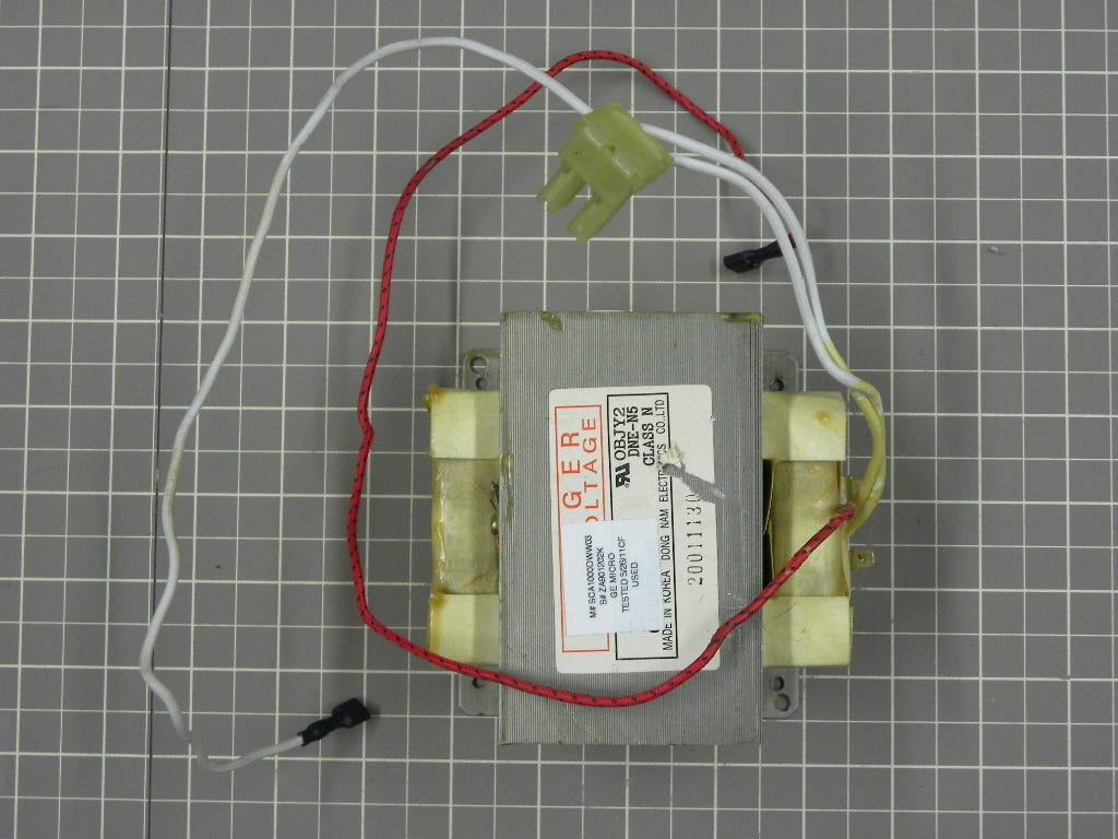 GE Microwave Transformer WB20X10022