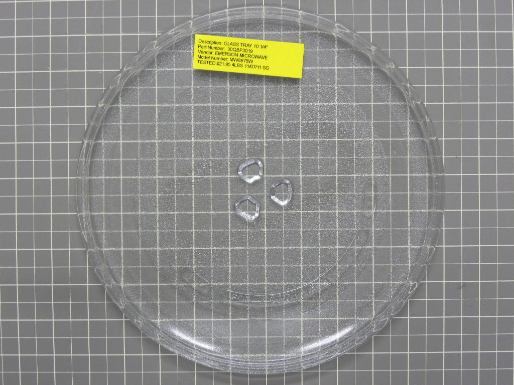 Glass Tray (10") 30QBP3019