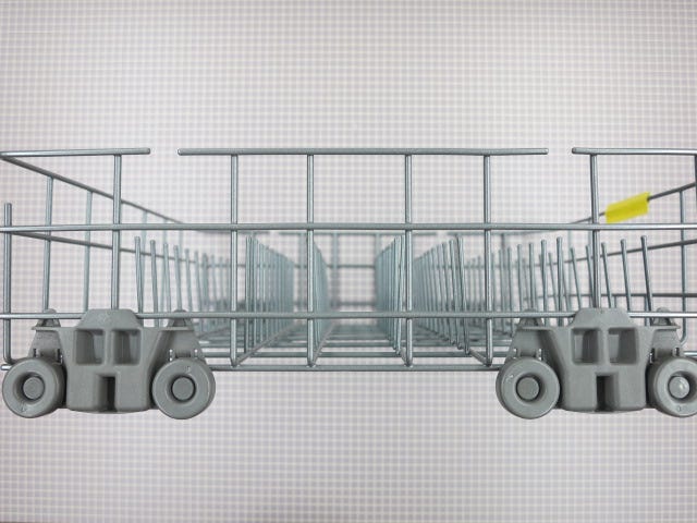 Lower Dishrack and Wheels W10525642
