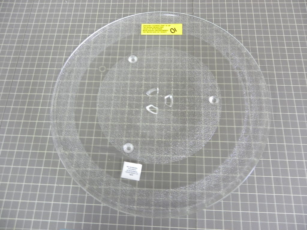 Glass Cooking Tray  (14 1/8") WB49X10063