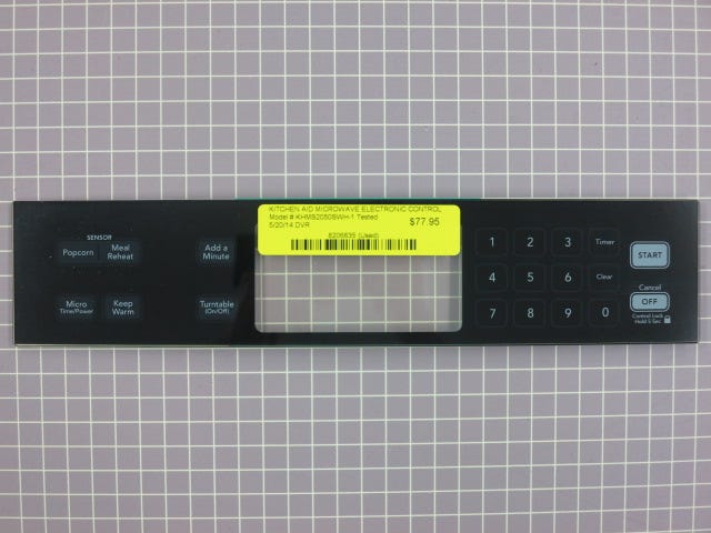 Kitchen Aid Microwave Electronic Control 8206635