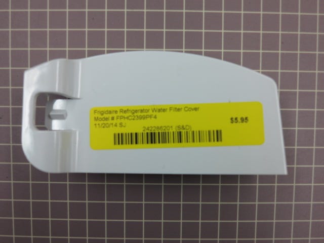 Water Filter Cover 242286201
