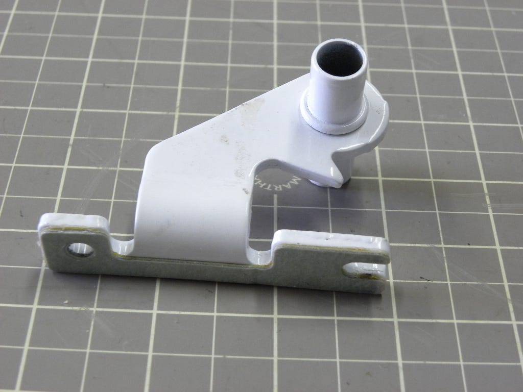 GE Refrigerator Center Hinge (White) WR13X677