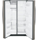 GE® 25.3 Cu. Ft. Side-By-Side Refrigerator GSS25GMPES