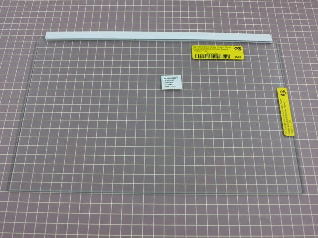 Glass Crisper Cover (14 1/2" x 9 11/16") WR32X10141