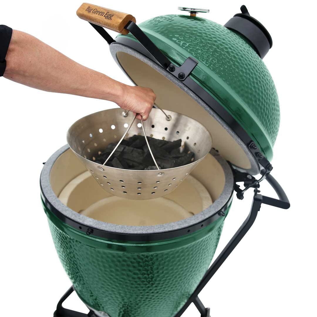 Stainless Steel Fire Bowl for XL with divider BGE-122681