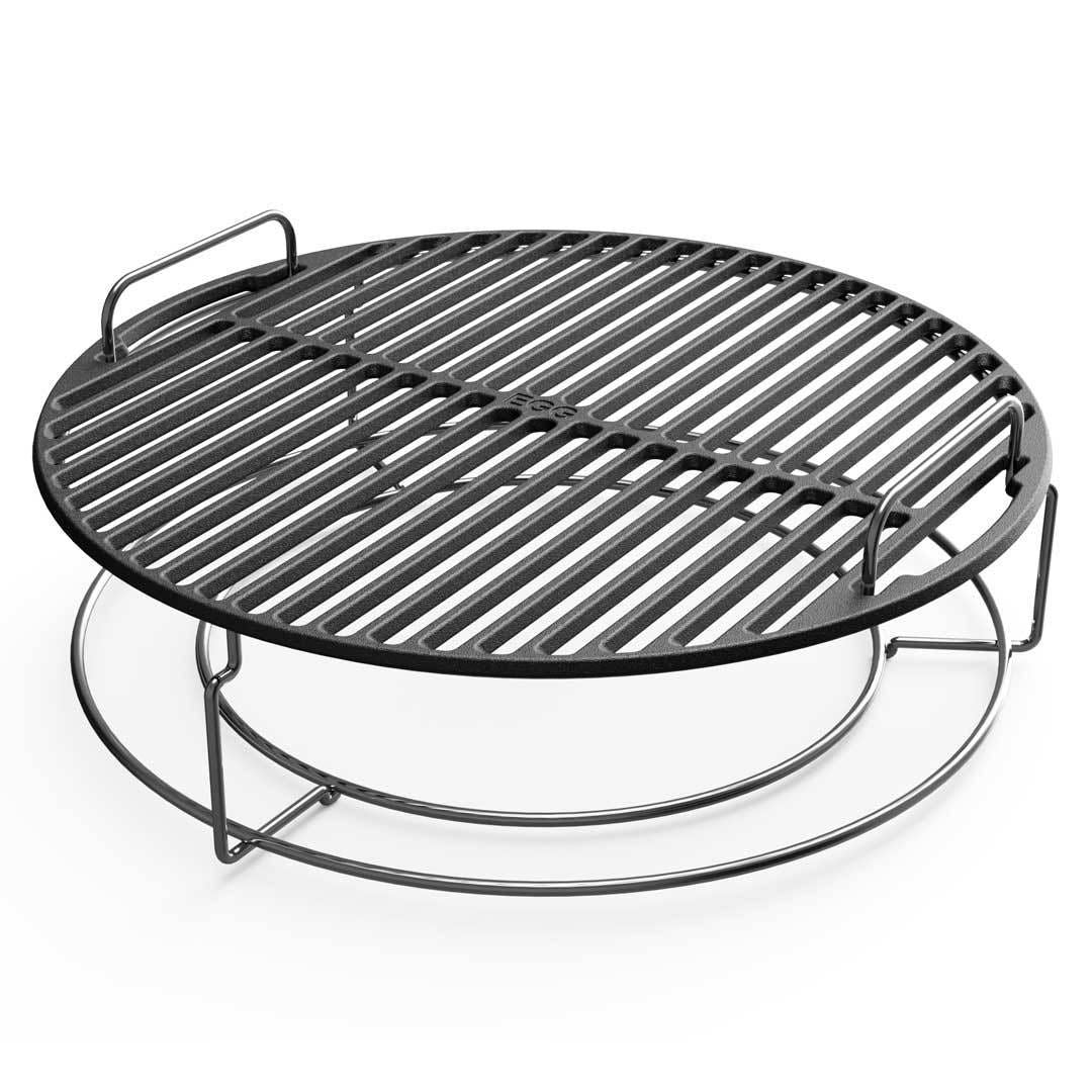 Big Green Egg Round Cast Iron Cooking Grid for a Medium EGG BGE-126405