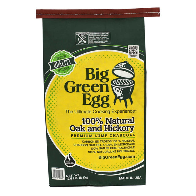 Big Green Egg 17lb Premium Organic 100% Natural Lump Charcoal BGE-127884