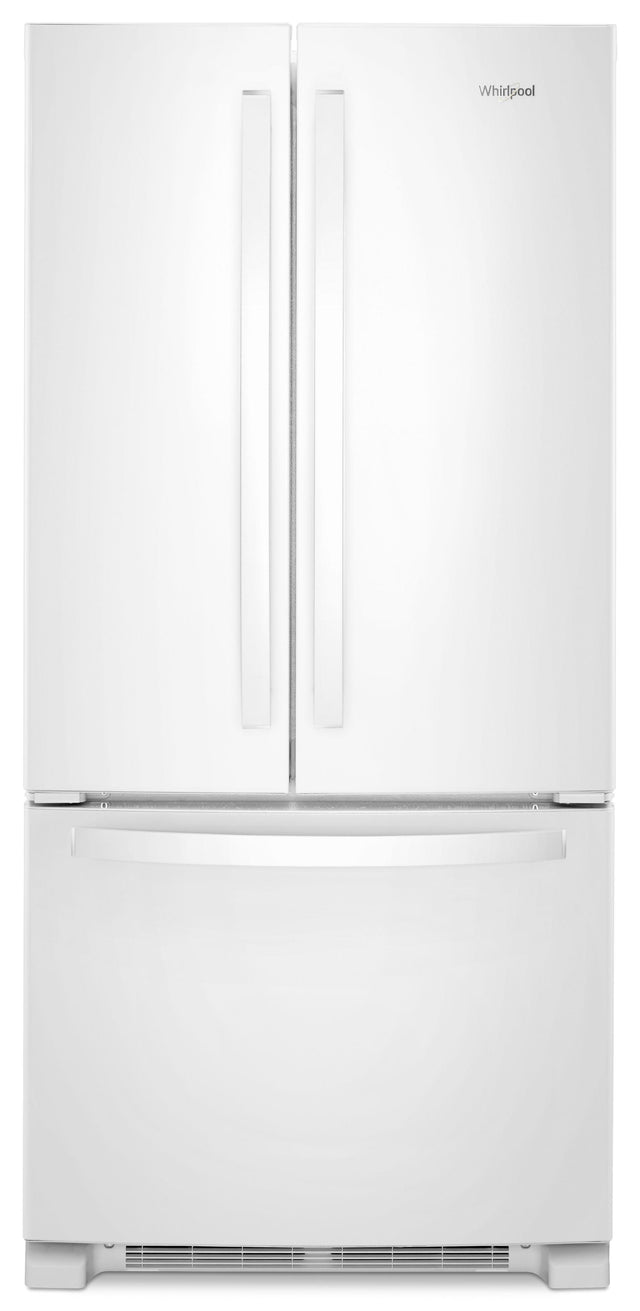 Whirlpool 33-inch Wide French Door Refrigerator - 22 cu. ft WRFF5333PW-White