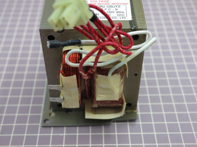 GE Microwave HV Transformer WB27X10254