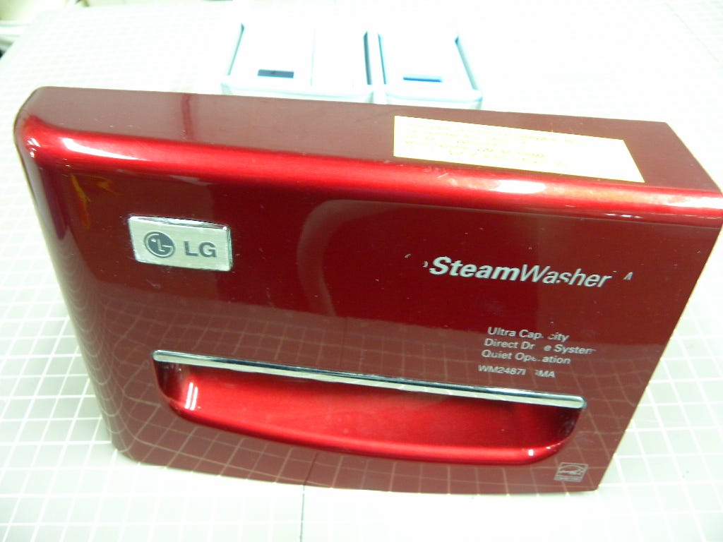 LG Washer Dispenser Drawer (Red) AGL33683714