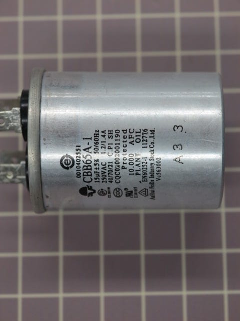 Haier Air Conditioner Capacitor AC-1400-154