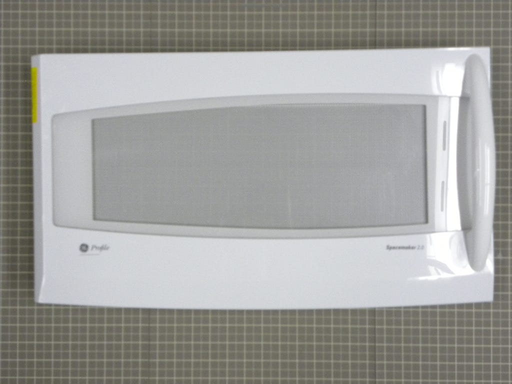 GE Microwave Complete Door (White) WB56X10461