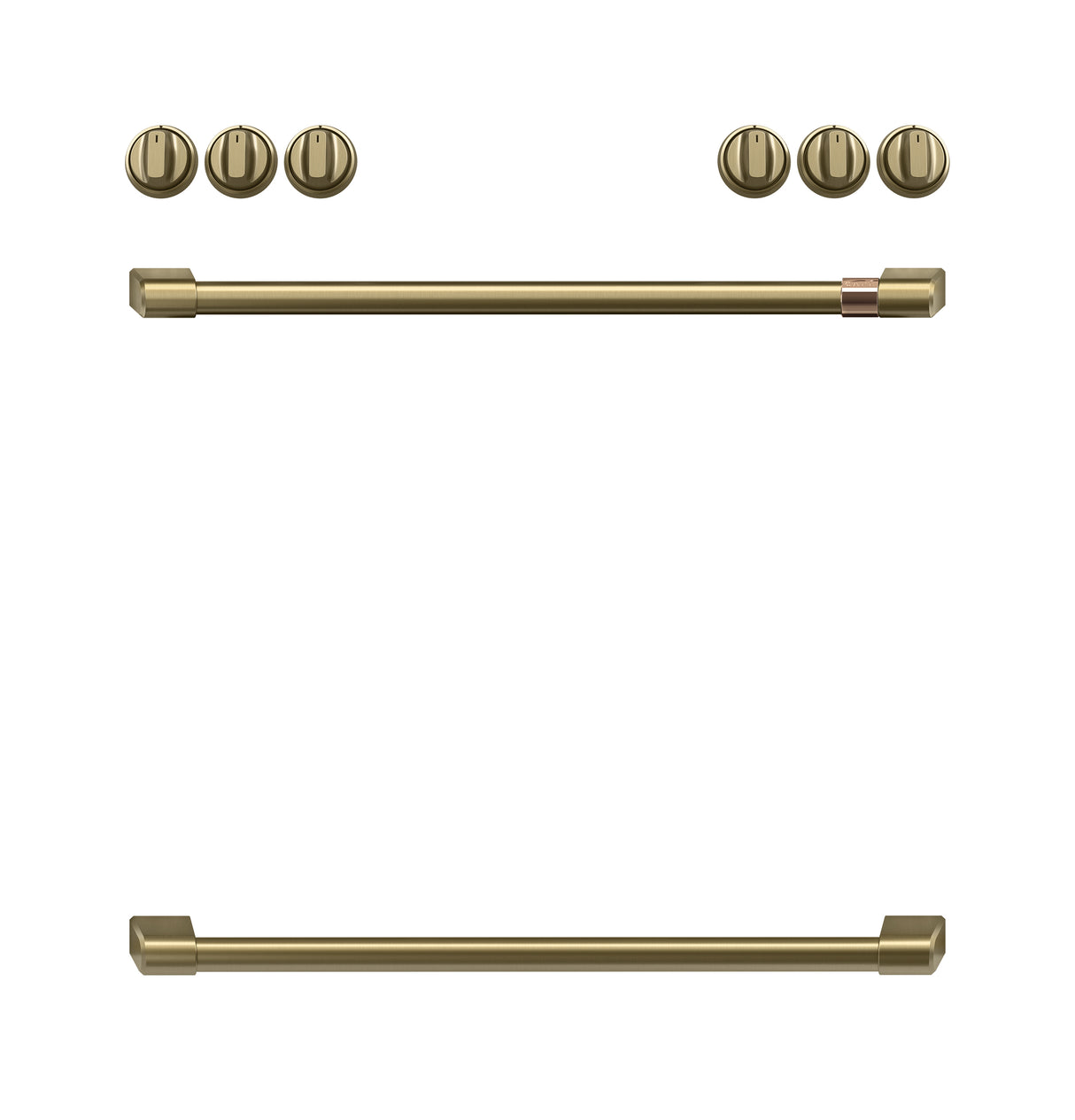 CAFÉ™ Handle Kit - Range Brushed Brass CXFCGHKPMCG