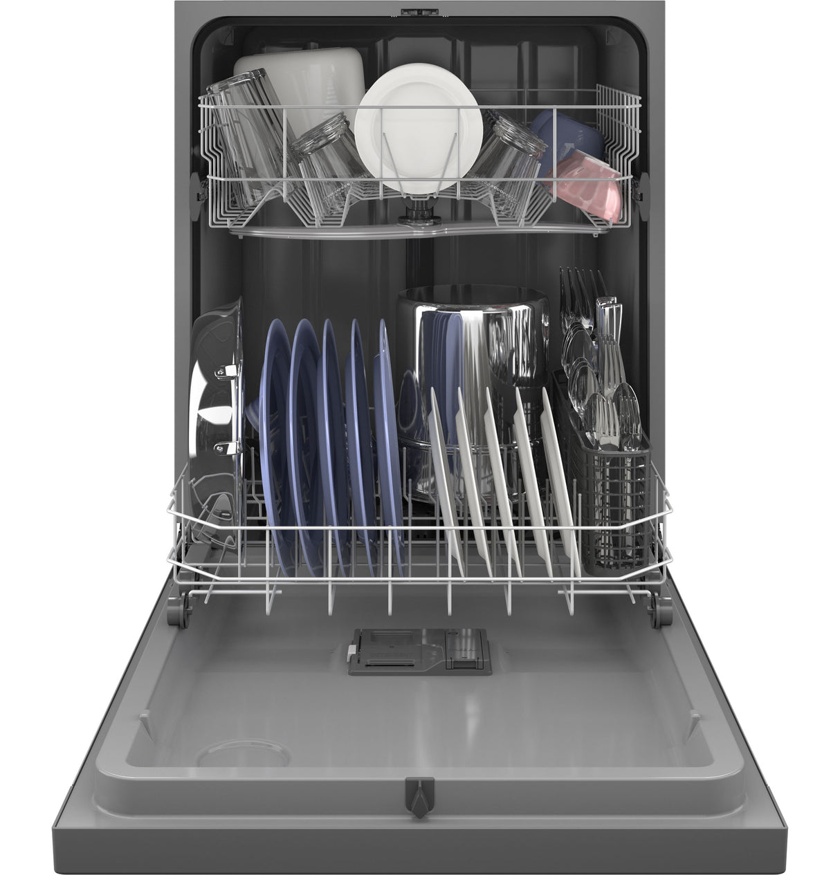 GE Dishwasher with Front Controls GDF450PSRSS