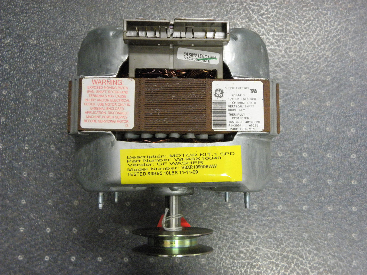 GE Washer 1 SPD Motor WH49X10040